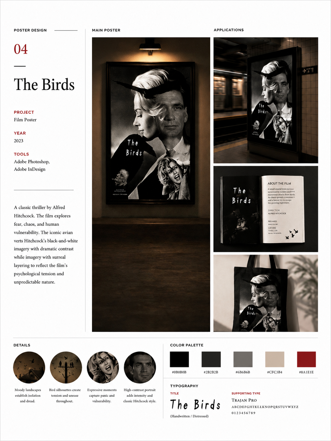 Film Posters — Page 04, The Birds case study